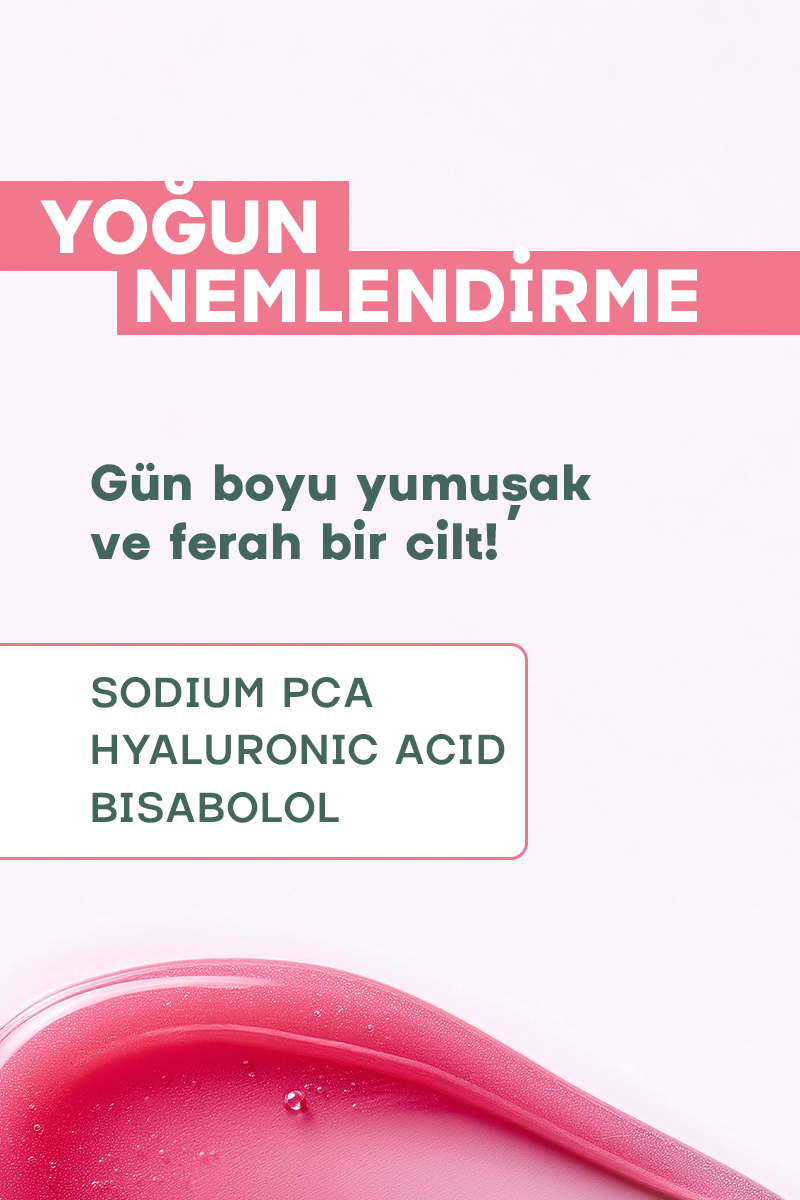 Vegan Cilt Bakımı | Hyaluronik Asit + Bisabolol ile Yoğun Nemlendirme ve Işıltılı Parlaklık Duş Jeli