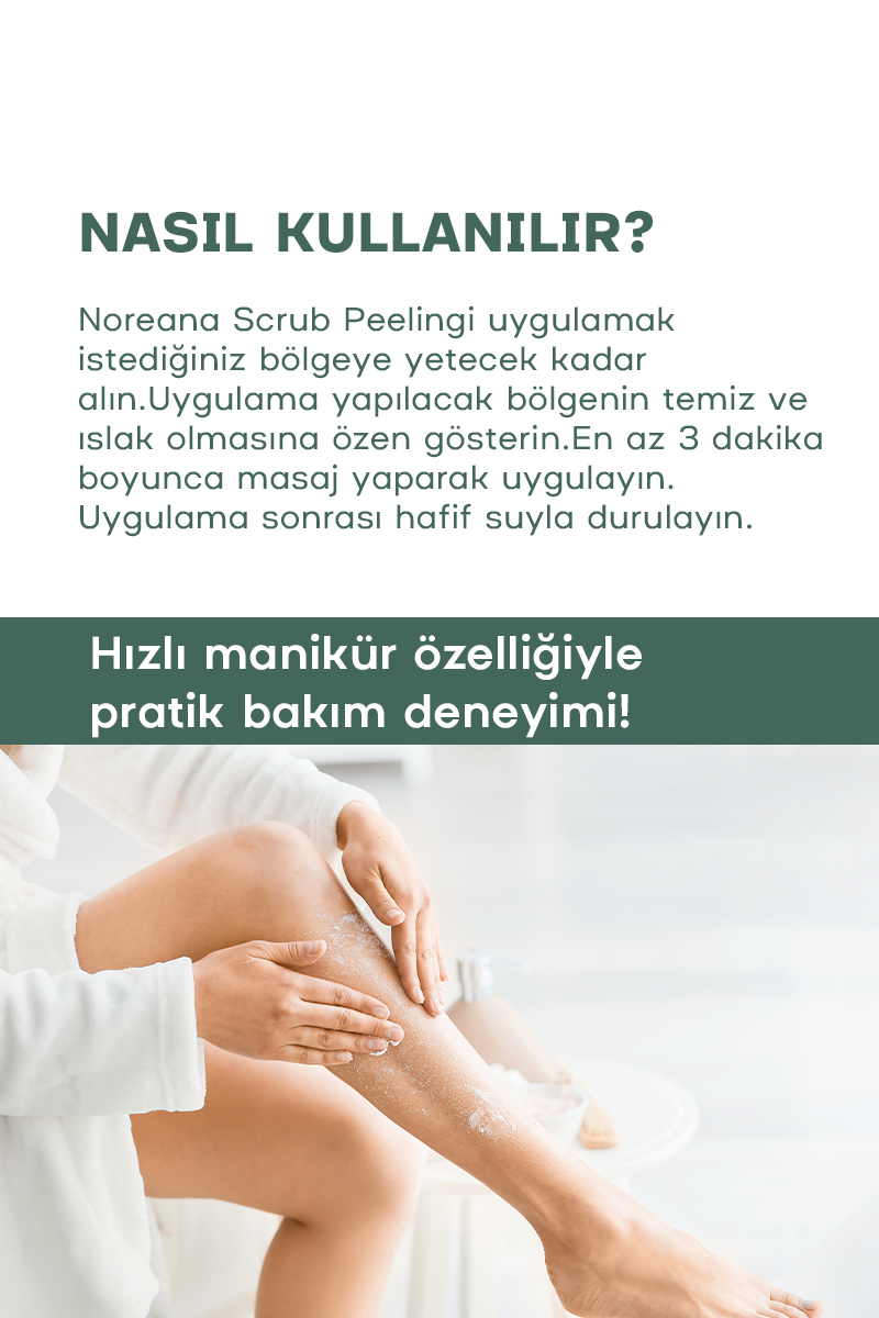 Sakız Aromalı Vegan Vücut Peelingi 500 ml - Doğal Formül Derin Arındırma Body Scrub